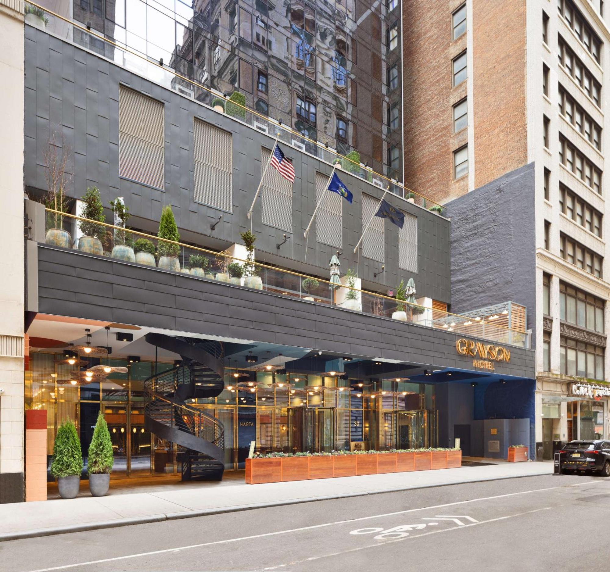 Grayson Hotel Ню Йорк Екстериор снимка